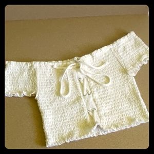 Lightly used, off the shoulder top.